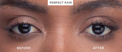 Perfektes Wimpernpaar