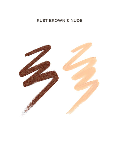 Nude/Rust Brown