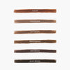Light Blonde Auburn Soft Brown Medium Brown Deep Brown Black Brown