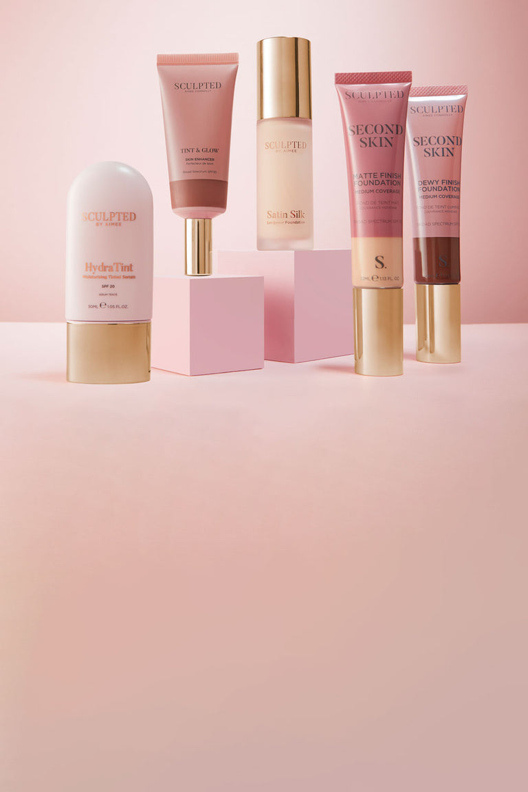 Longwear Foundation Landing Page Sculpted By Aimee