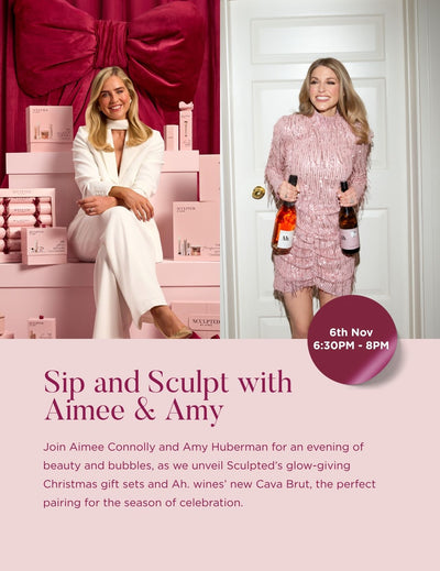 Sip & Sculpt - A night with Sculpted by Aimee and Ah. wines
