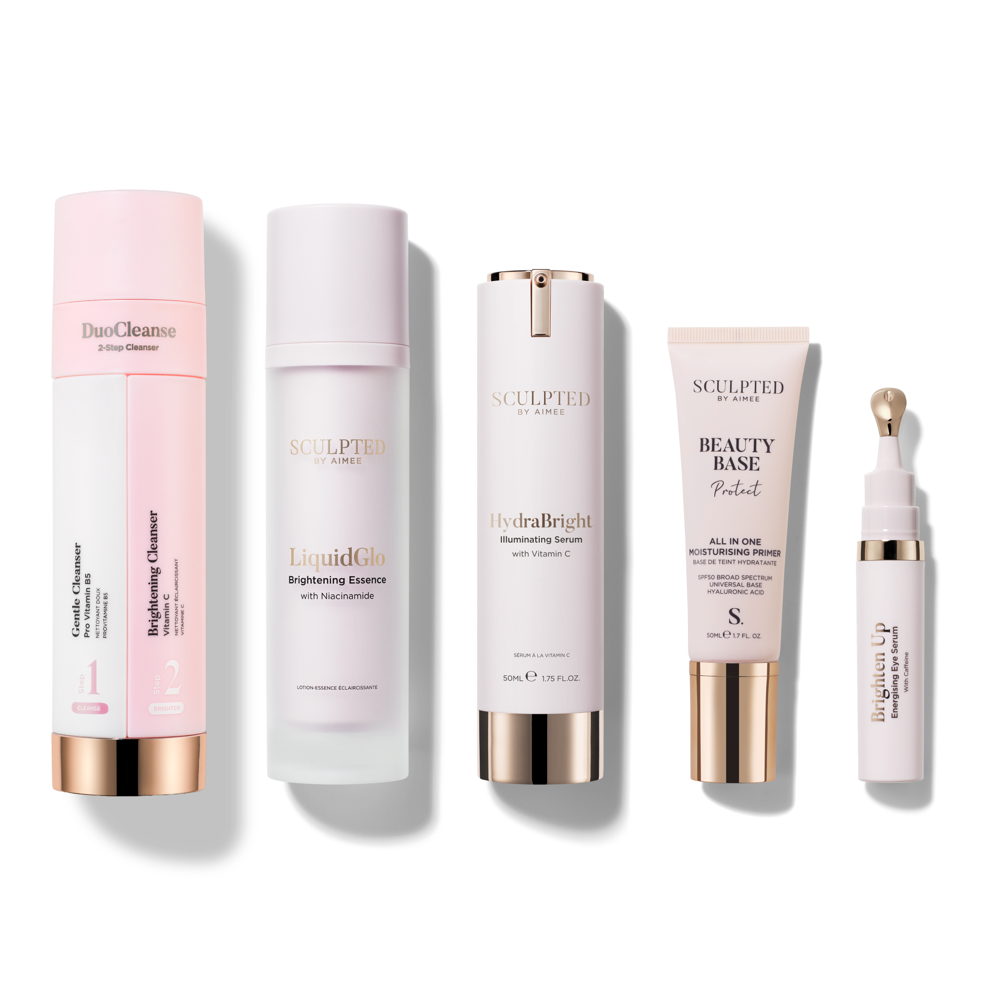 Sculpted Five Step Skin Routine