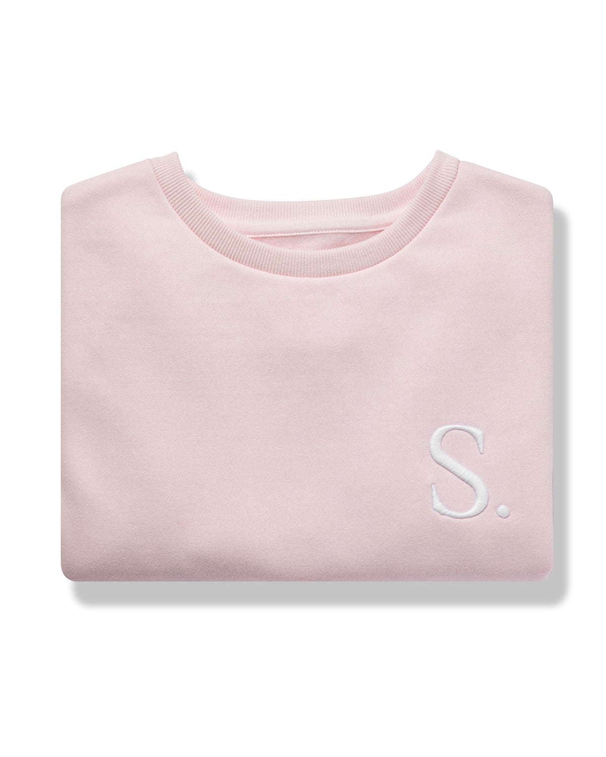 Geformtes Sweatshirt mit Rundhalsausschnitt